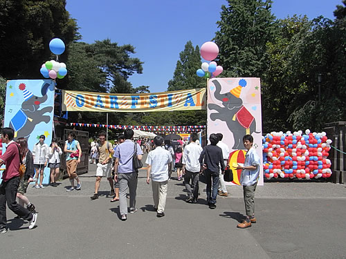 KODAIRA祭は晴天になり、大勢の人が訪れました。
